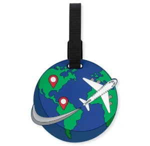Austin House Classic Luggage Tag - Earth