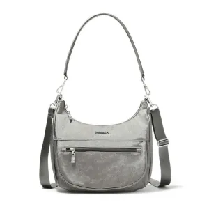 Baggallini Modern Pocket Half Moon Bag