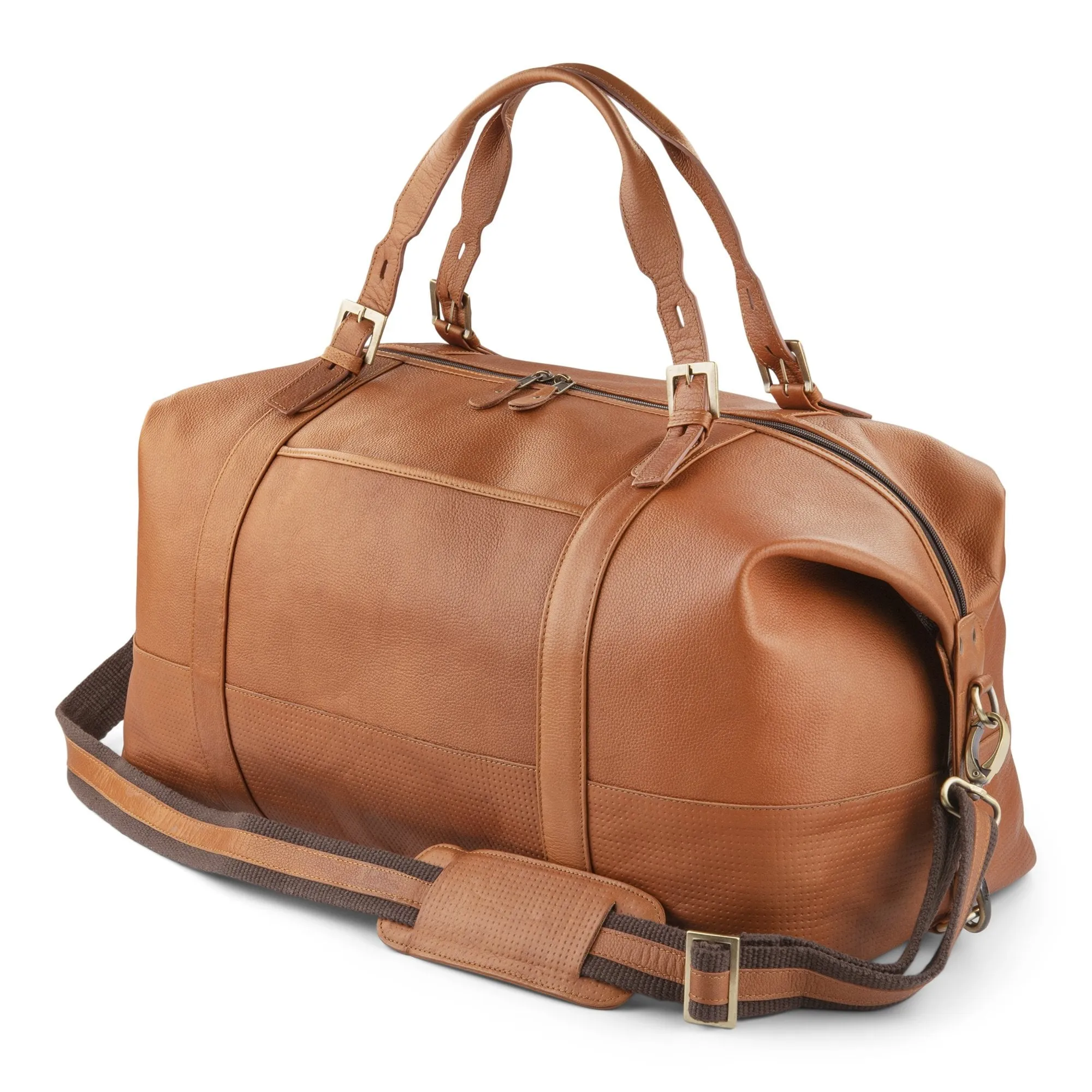 Bugatti Soledad Leather Duffel Bag