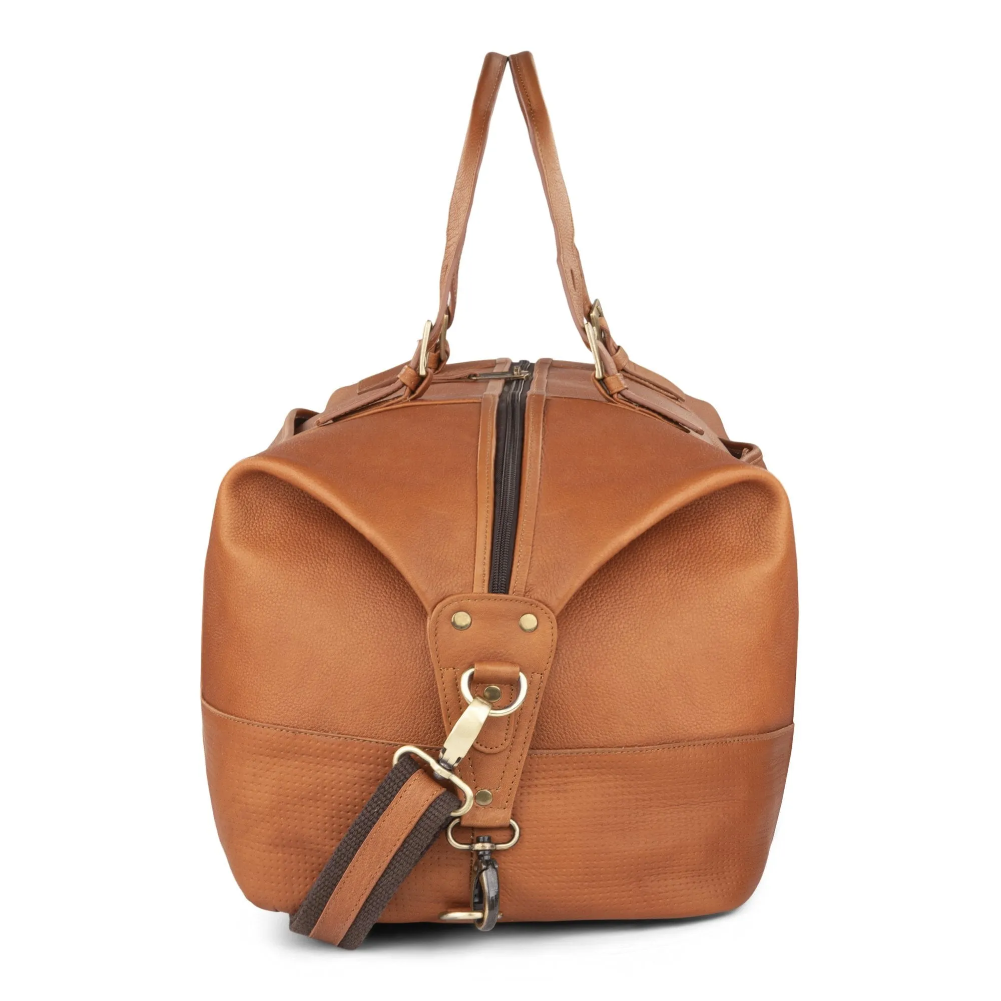 Bugatti Soledad Leather Duffel Bag