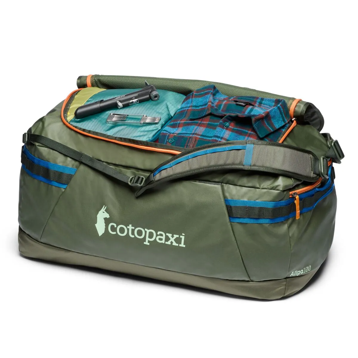 Cotopaxi Allpa Getaway 100L Duffel - Fatigue