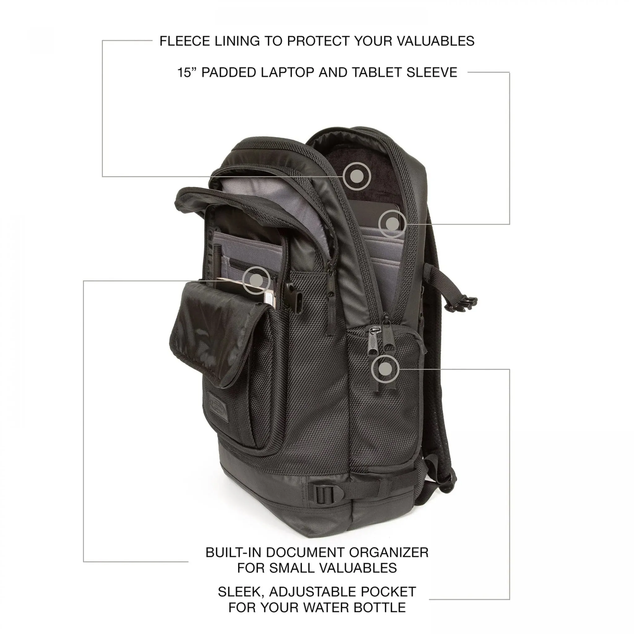 Eastpak Tecum L CNNCT Backpack - Coat
