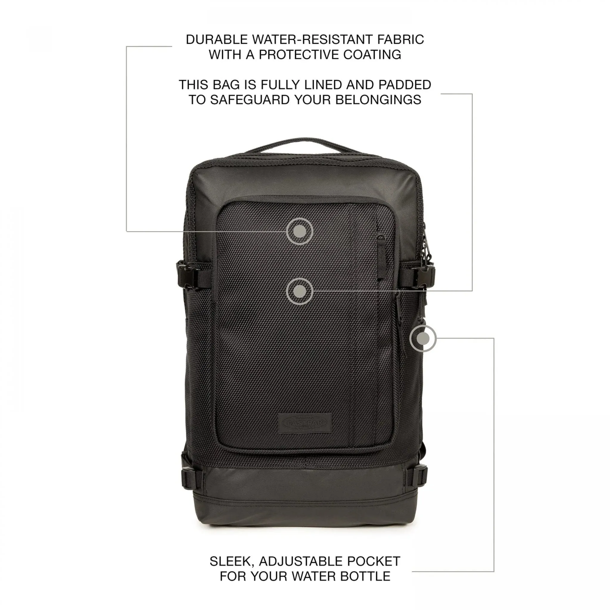 Eastpak Tecum L CNNCT Backpack - Coat