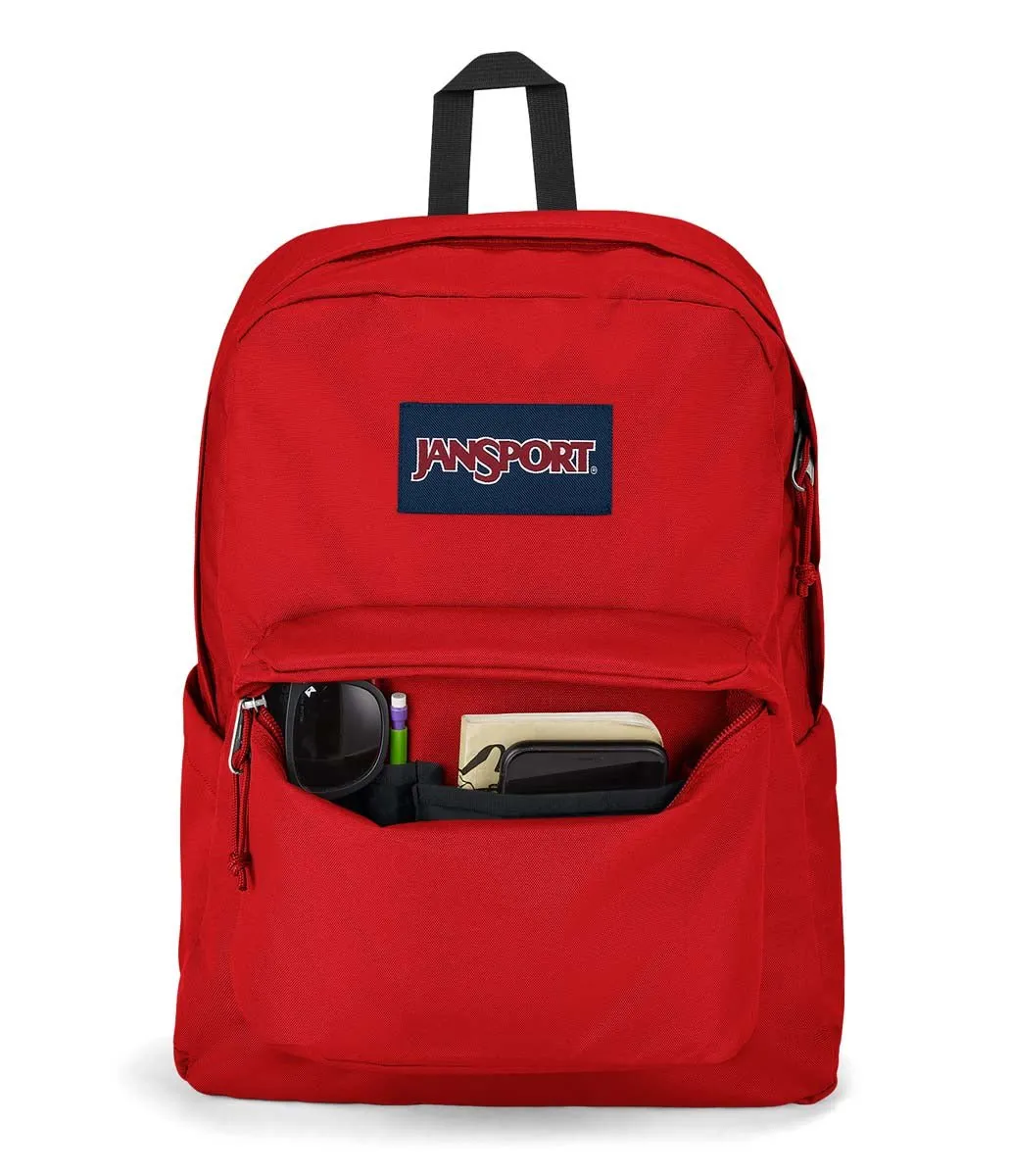 JanSport SuperBreak Plus Backpack - Red Tape
