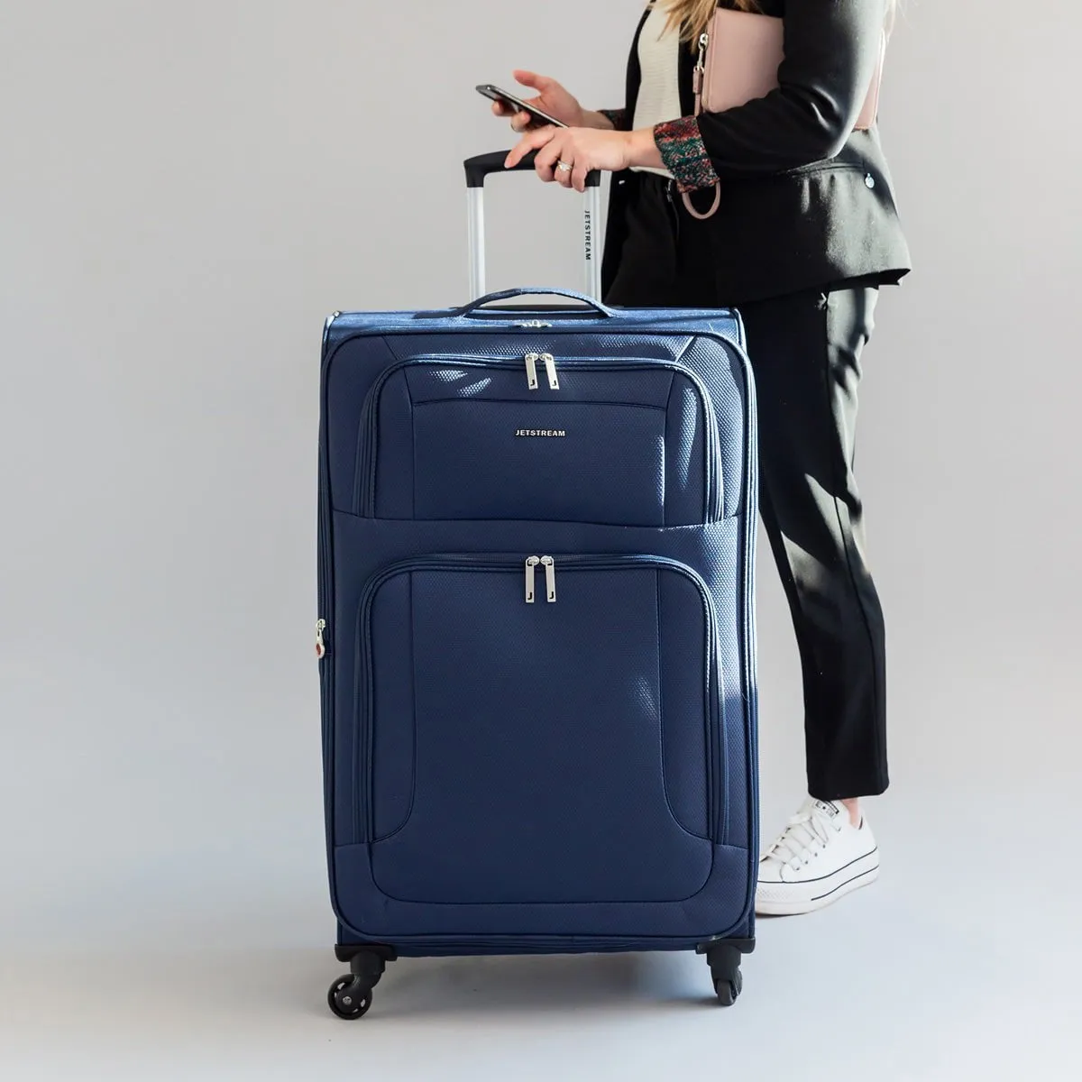 Jetstream 28 Inch Spinner Expandable Luggage