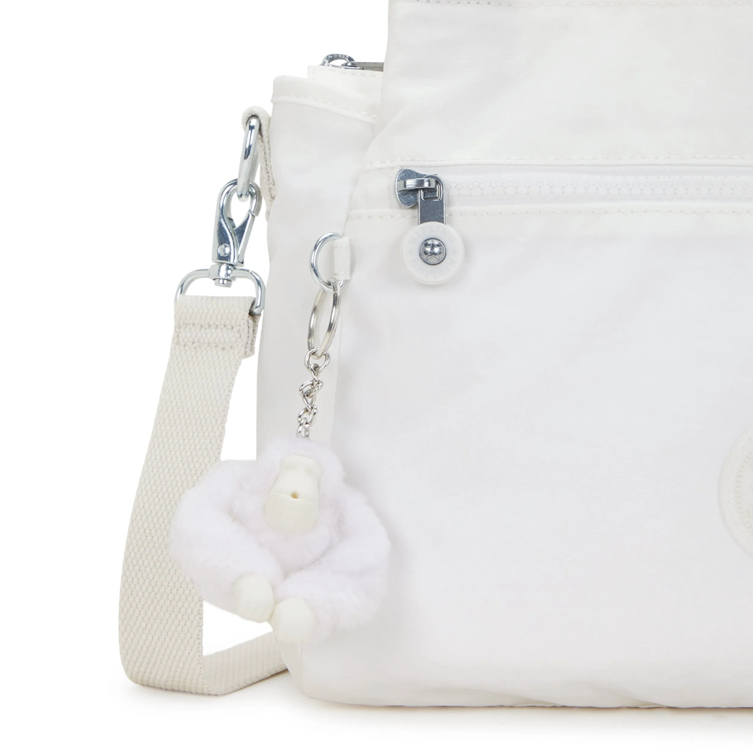 Kipling Elysia Shoulder Bag - Pure Alabaster