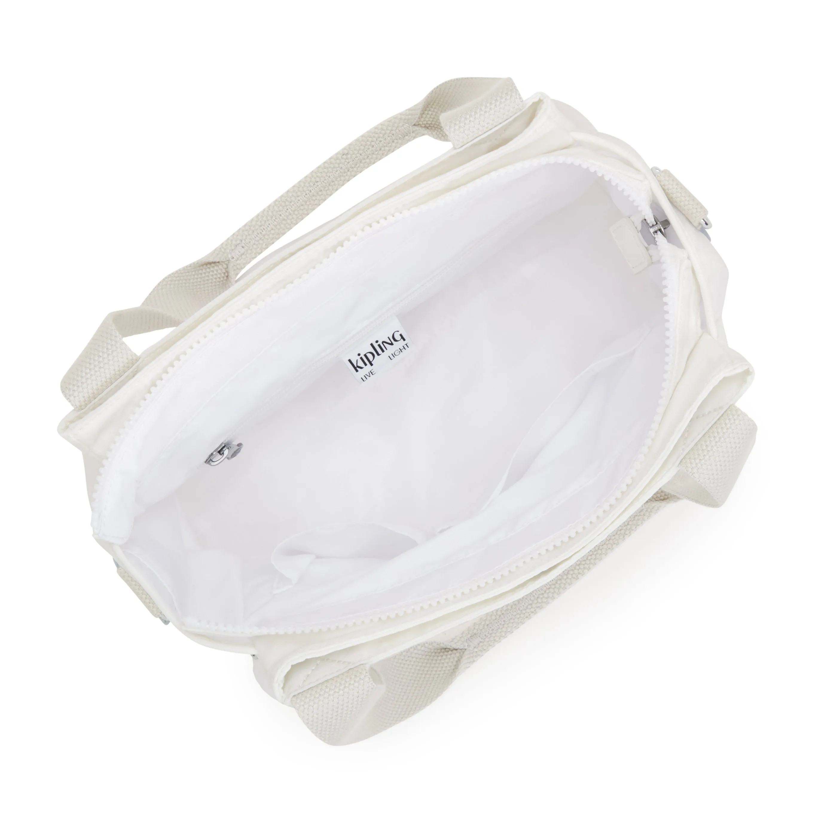 Kipling Elysia Shoulder Bag - Pure Alabaster