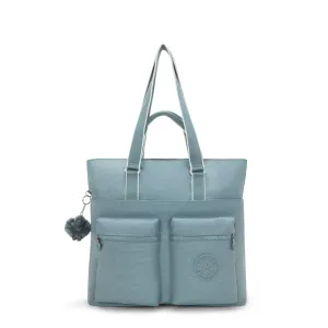 Kipling India 16" Laptop Tote Bag - Relaxed Grey