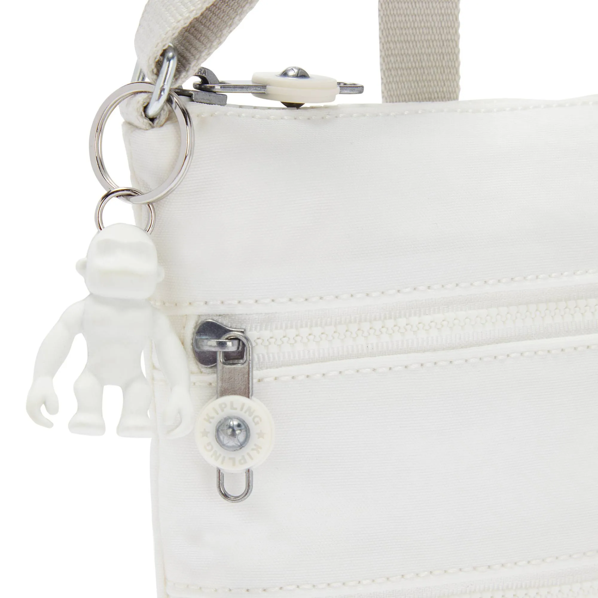 Kipling Keiko Crossbody Mini Bag - New Alabaster