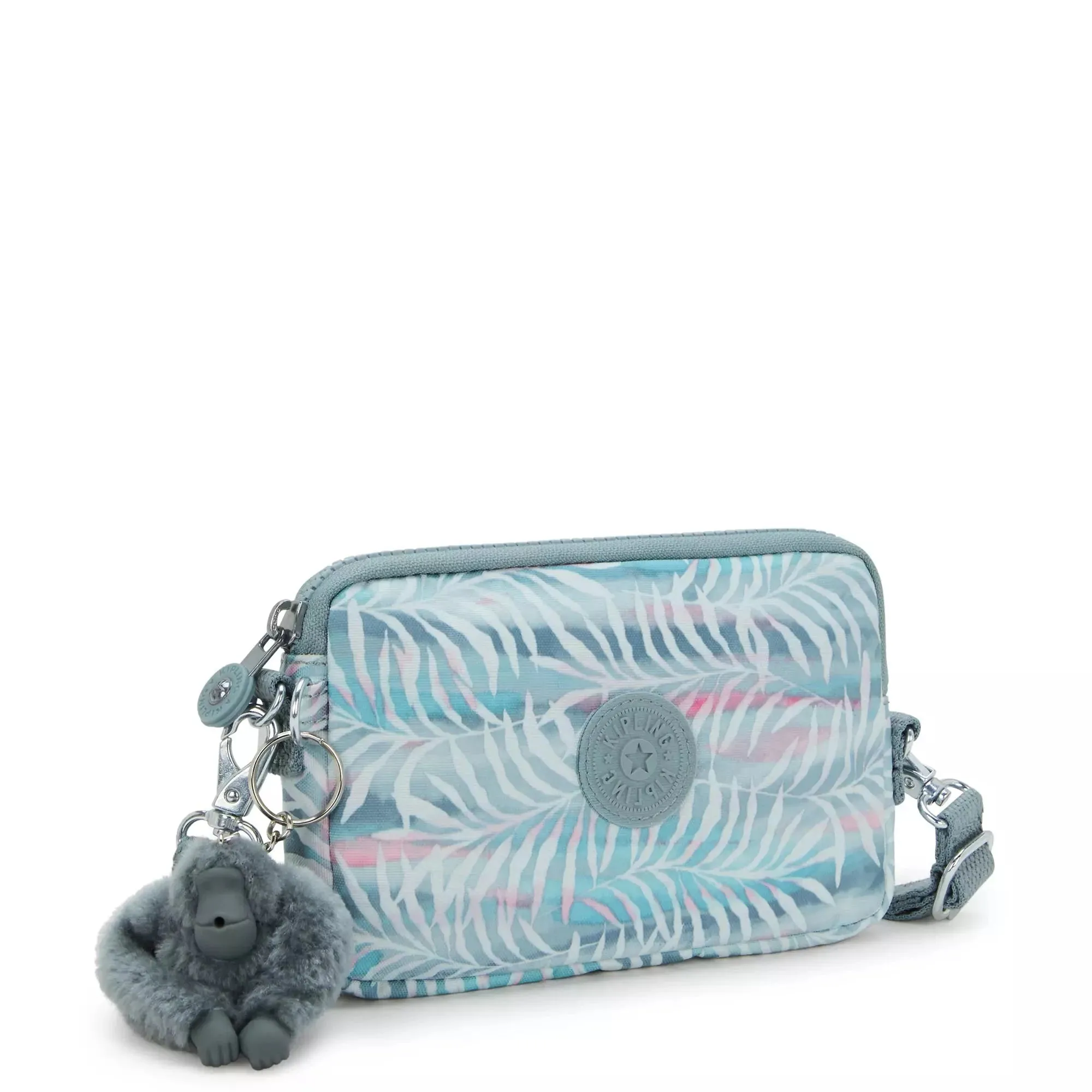 Kipling Limmo Printed Crossbody Bag - Palmtree Leaves