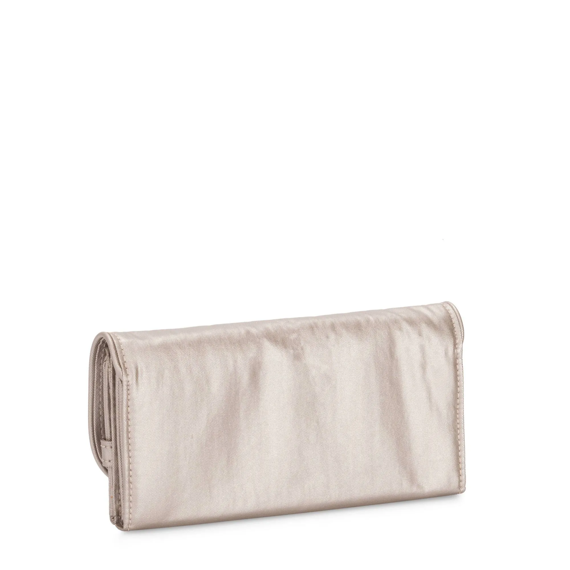 Kipling Money Land Metallic Snap Wallet - Metallic Glow