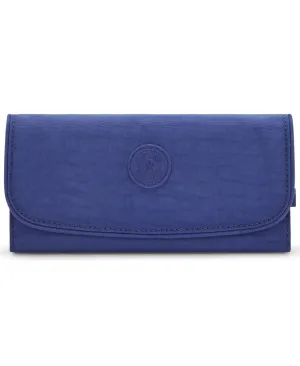 Kipling Money Land Snap Wallet - Ocean Blue