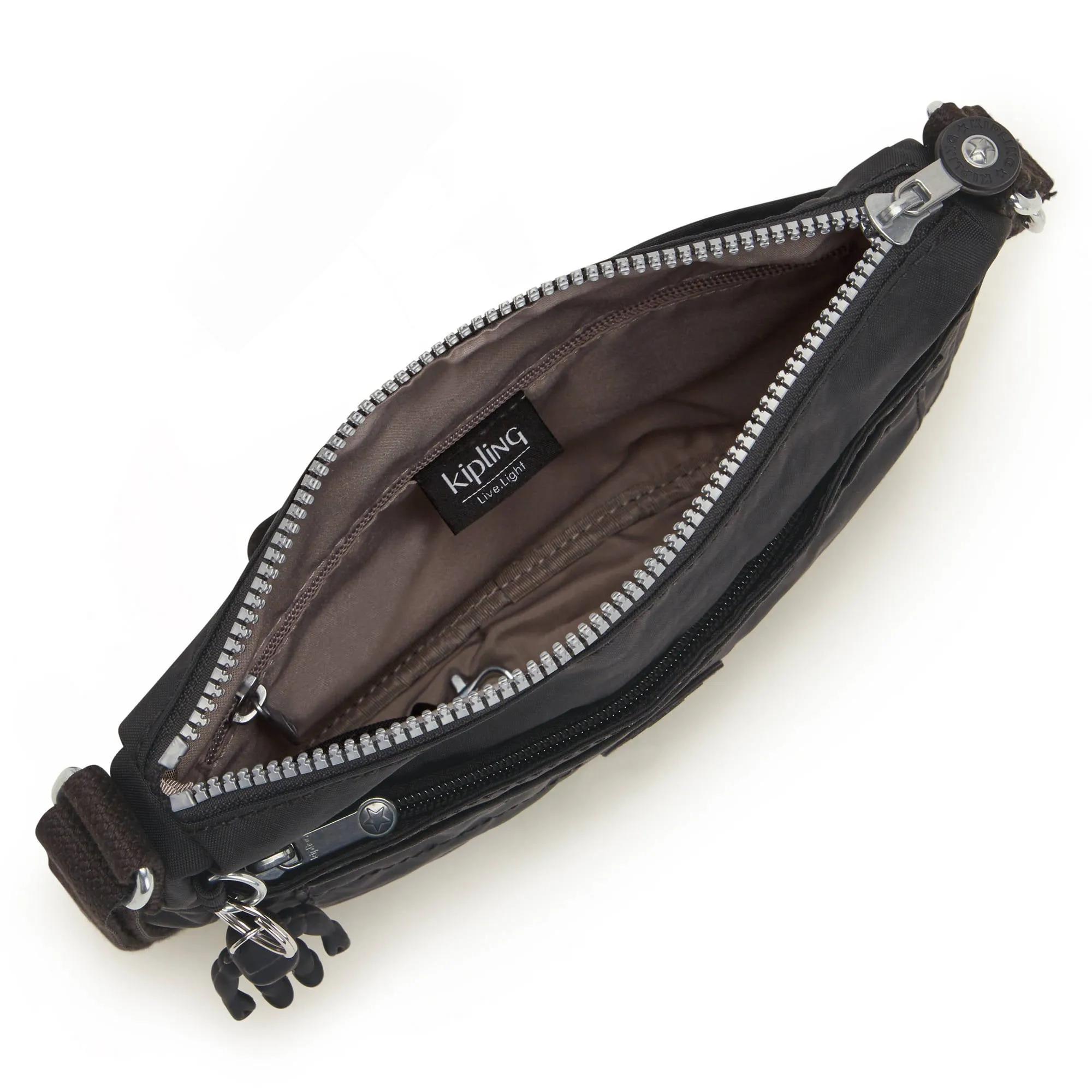Kipling Sebastian Crossbody Bag - Black Noir