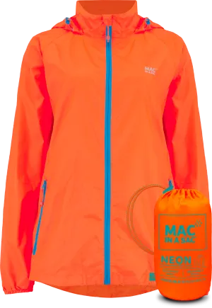 Mac In A Sac NEON 2 Jacket - Neon Orange