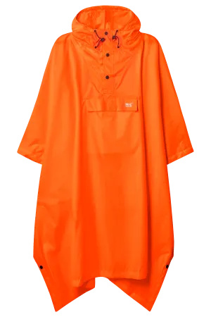 Mac In A Sac Packable Waterproof Unisex Poncho - Neon Orange