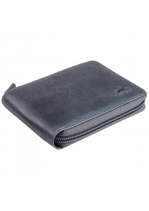 Mancini BELLAGIO Zippered RFID Billfold With Removable Passcase