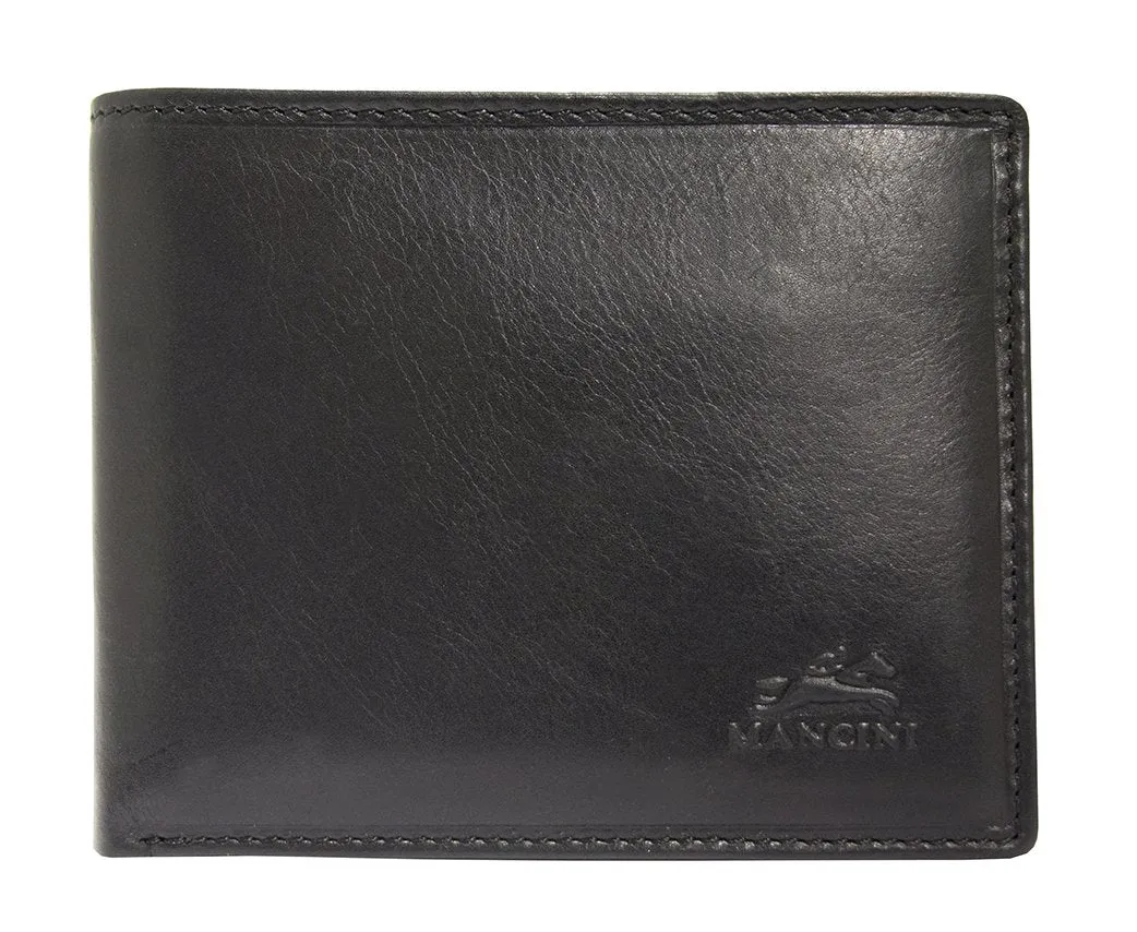 Mancini BOULDER Men's RFID Secure Billfold with Removable Passcase