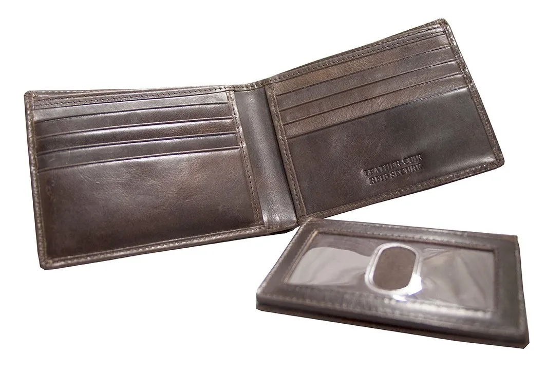 Mancini BOULDER Men's RFID Secure Billfold with Removable Passcase