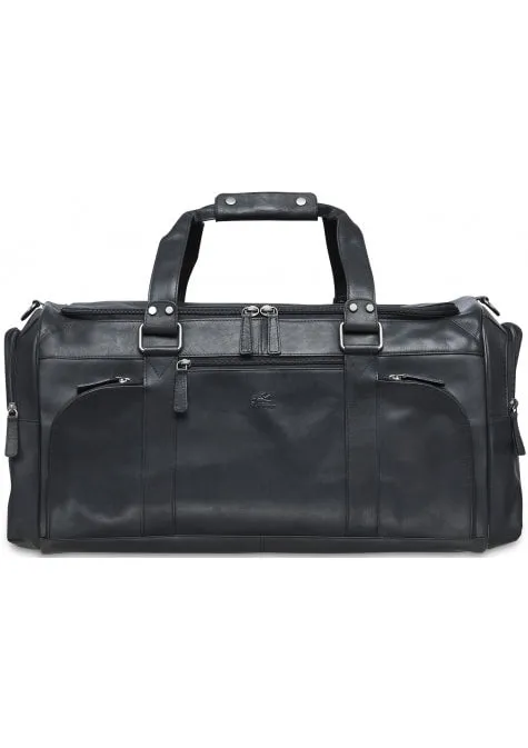 Mancini Buffalo Collection Leather Duffle Bag