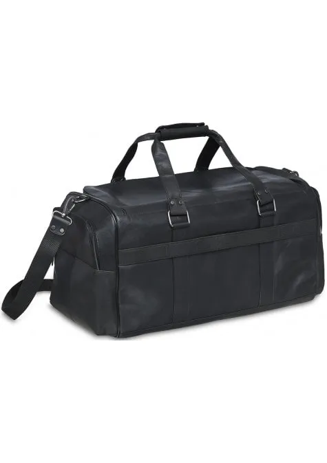 Mancini Buffalo Collection Leather Duffle Bag