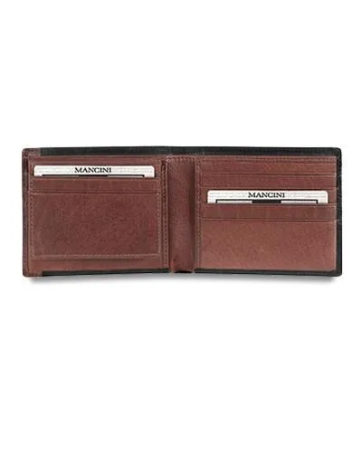 Mancini CASABLANCA Collection Men’s Billfold with Removable Passcase (RFID Secure)