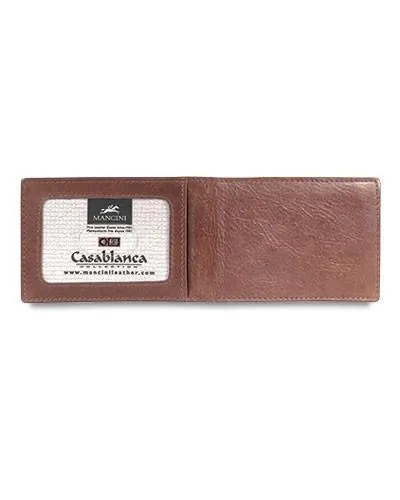 Mancini CASABLANCA Collection Men’s Billfold with Removable Passcase (RFID Secure)