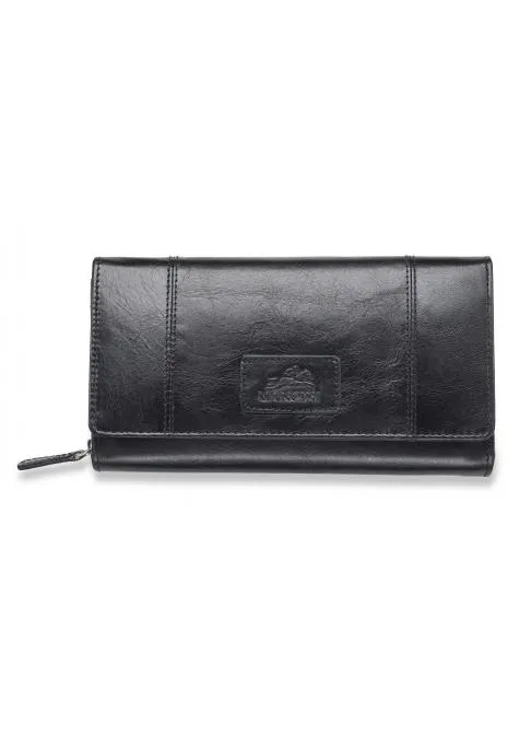 Mancini CASABLANCA Ladies' RFID Secure Medium Clutch Wallet