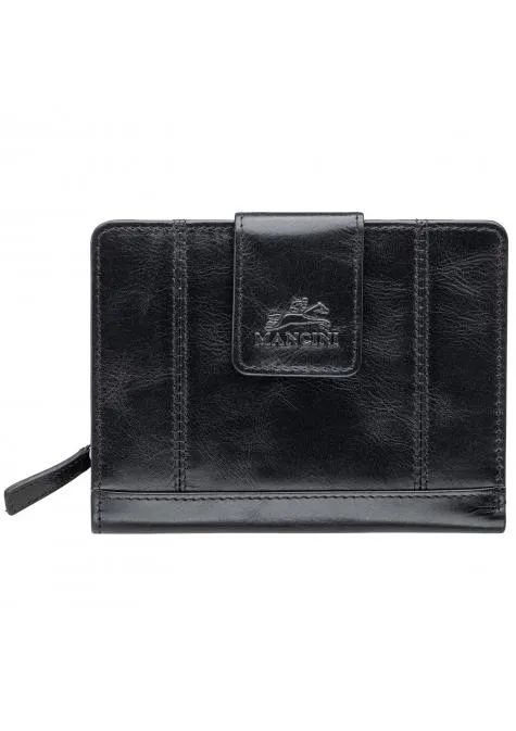Mancini CASABLANCA Ladies' RFID Secure Medium Clutch Wallet