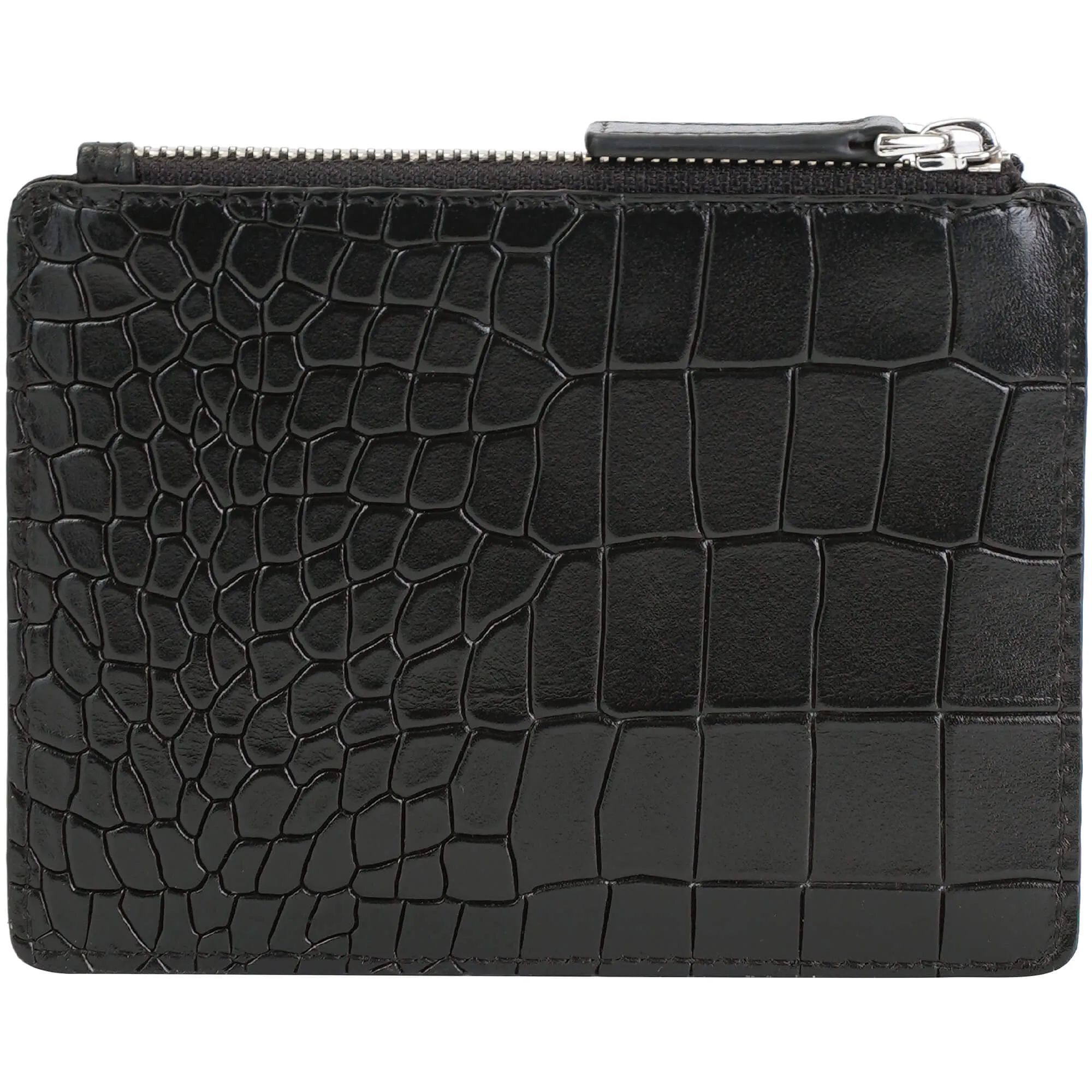 Mancini Croco2 Women’s Card Case with Enhanced RFID Protection