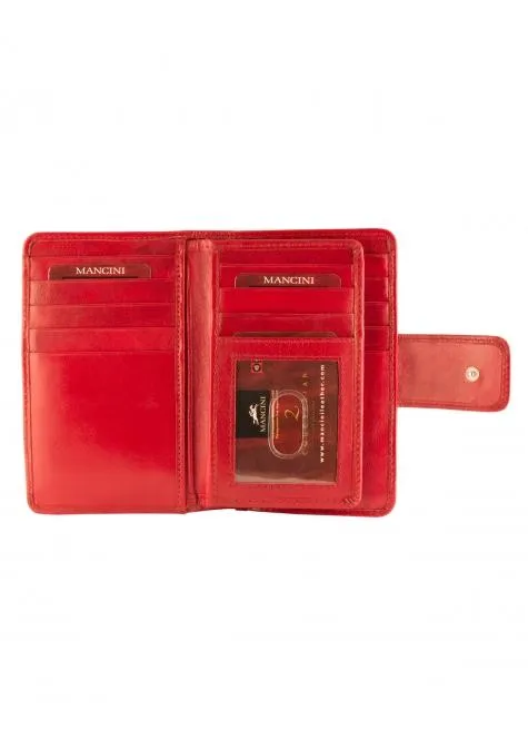 Mancini EQUESTRIAN-2 Ladies' Clutch Wallet
