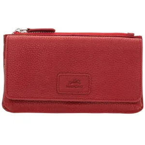 Mancini PEBBLE RFID Crossbody Wallet