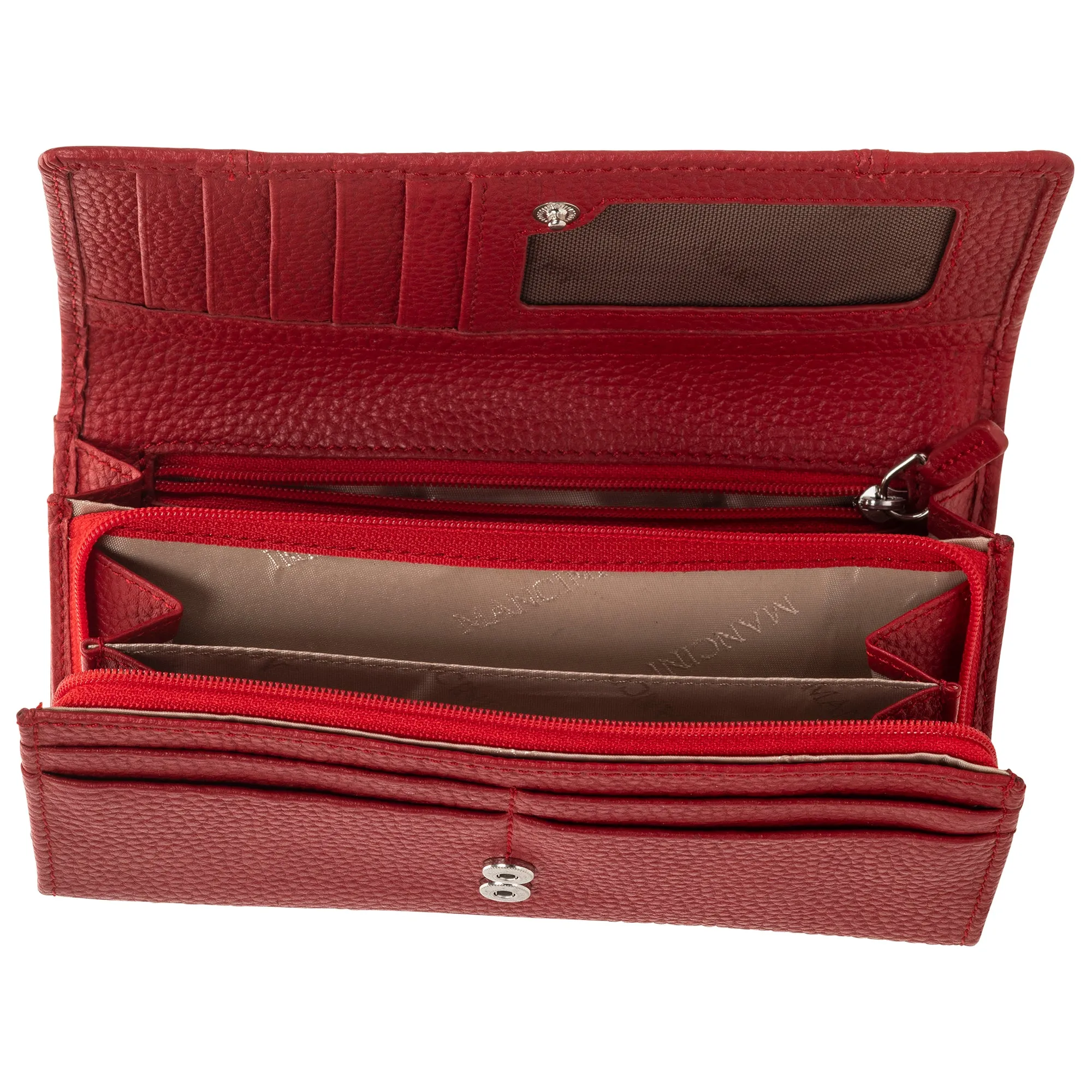 Mancini PEBBLE RFID Medium Clutch Wallet
