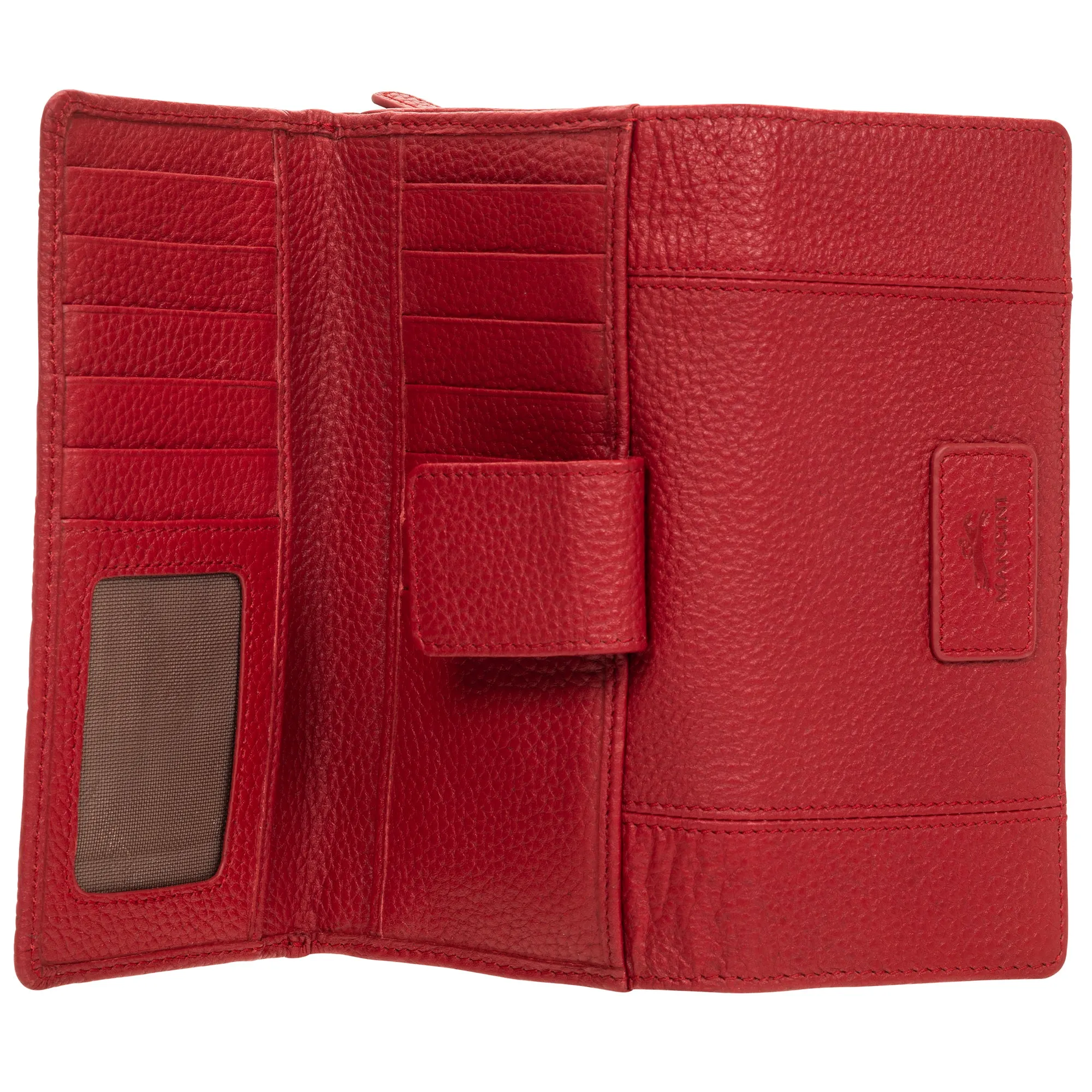 Mancini PEBBLE RFID Medium Clutch Wallet