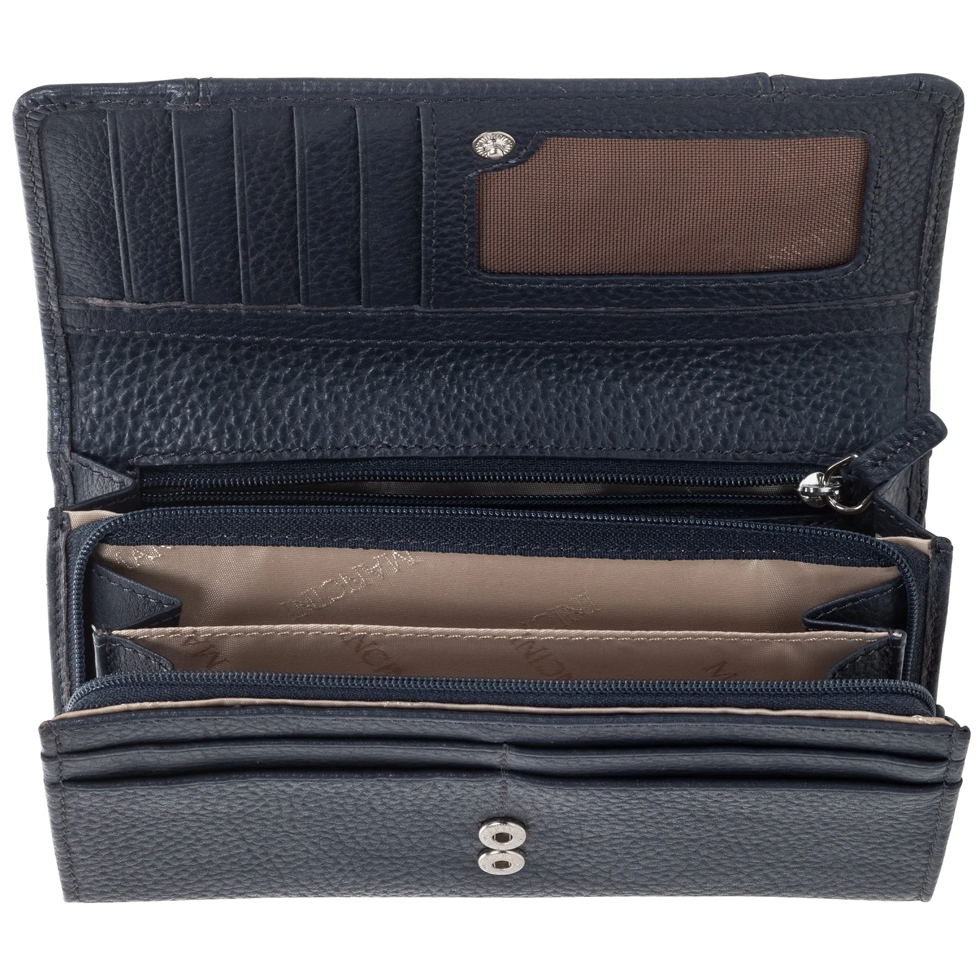 Mancini PEBBLE RFID Medium Clutch Wallet
