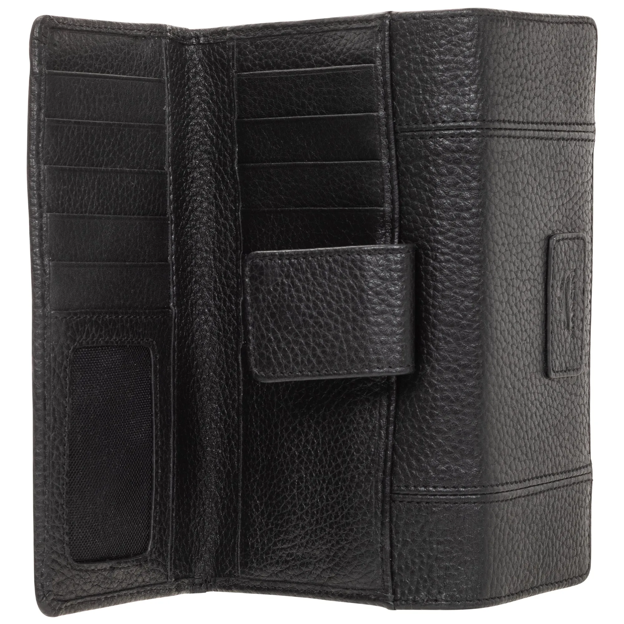 Mancini PEBBLE RFID Medium Clutch Wallet