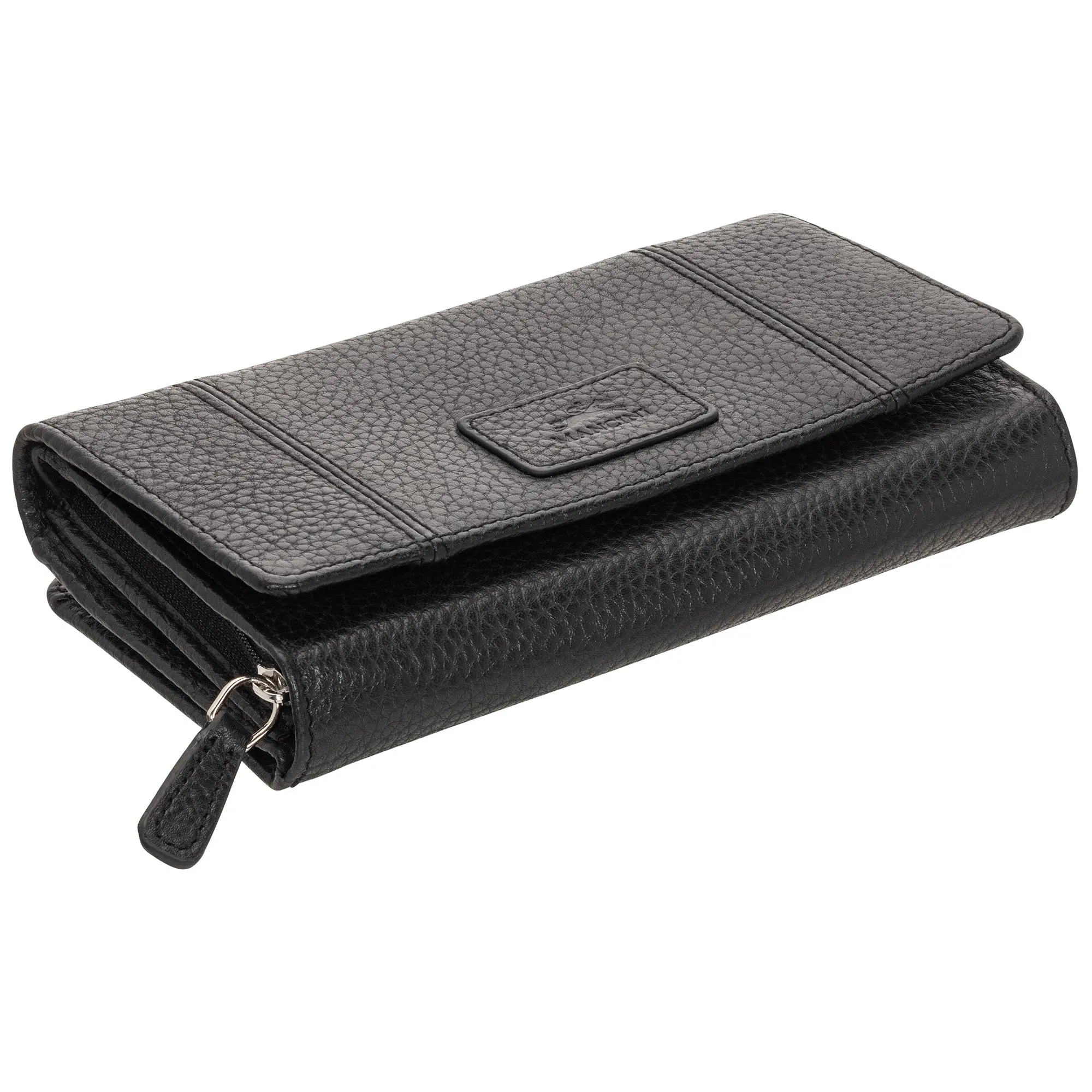 Mancini PEBBLE RFID Medium Clutch Wallet