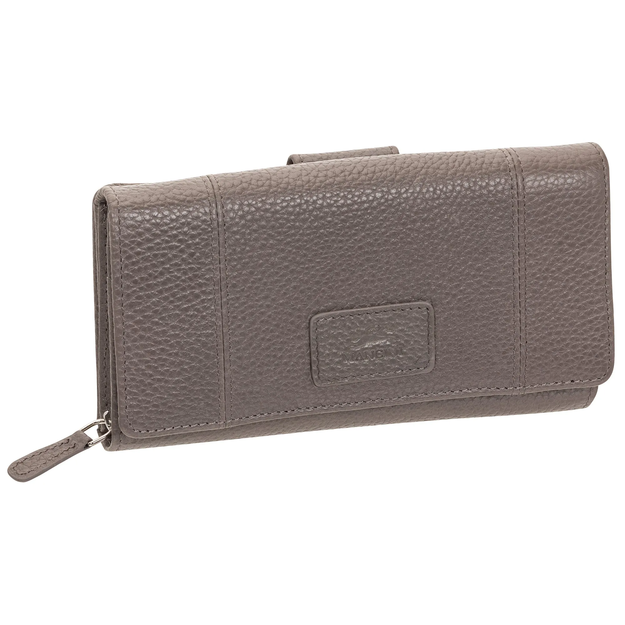 Mancini PEBBLE RFID Medium Clutch Wallet