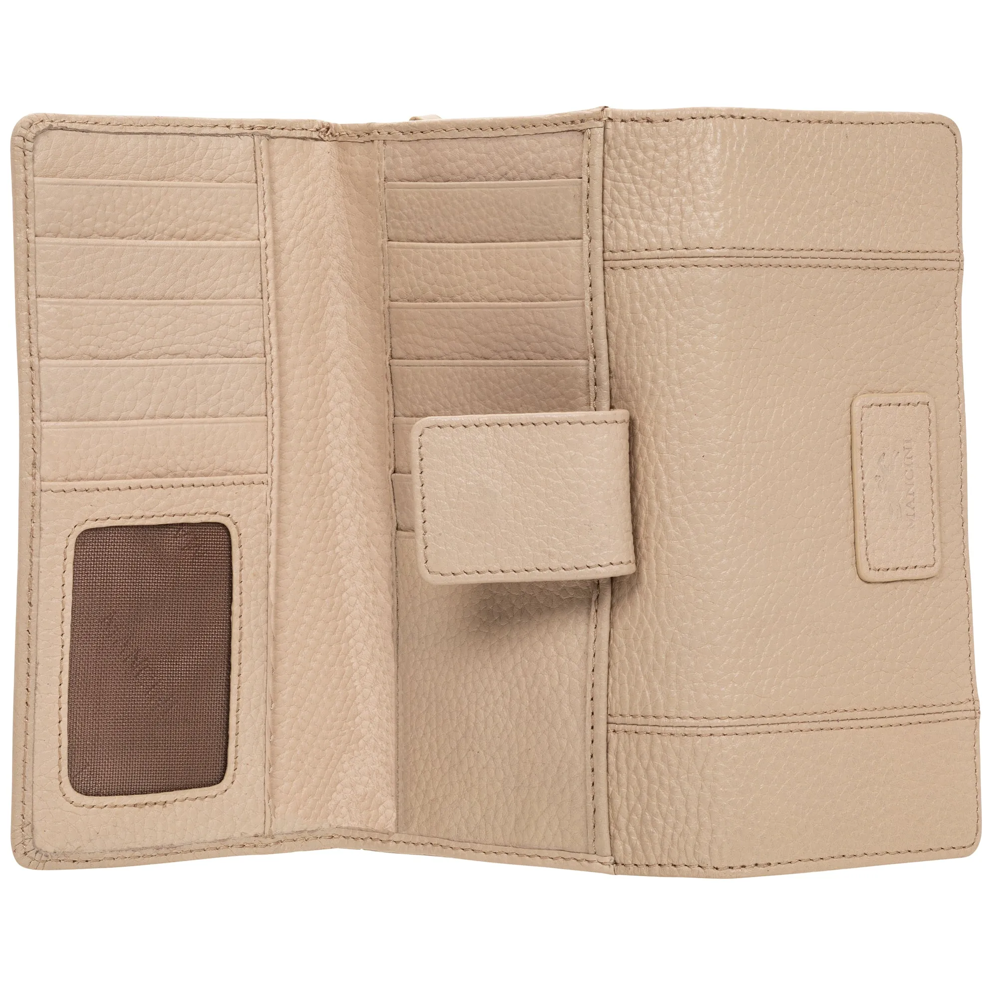 Mancini PEBBLE RFID Medium Clutch Wallet