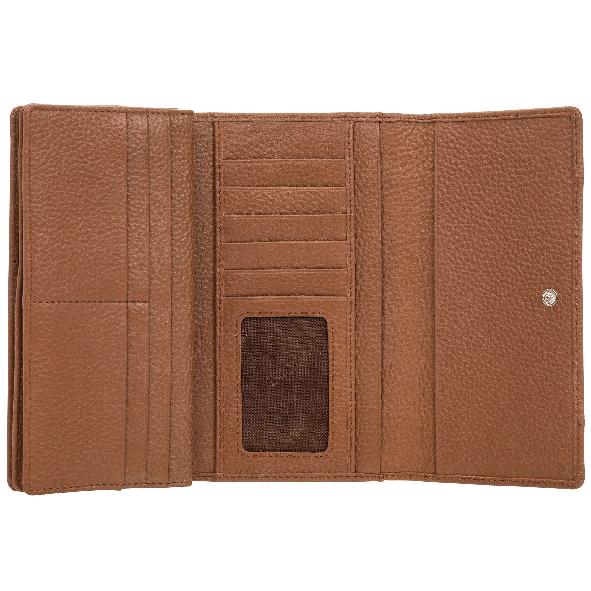 Mancini PEBBLE RFID Trifold Wallet