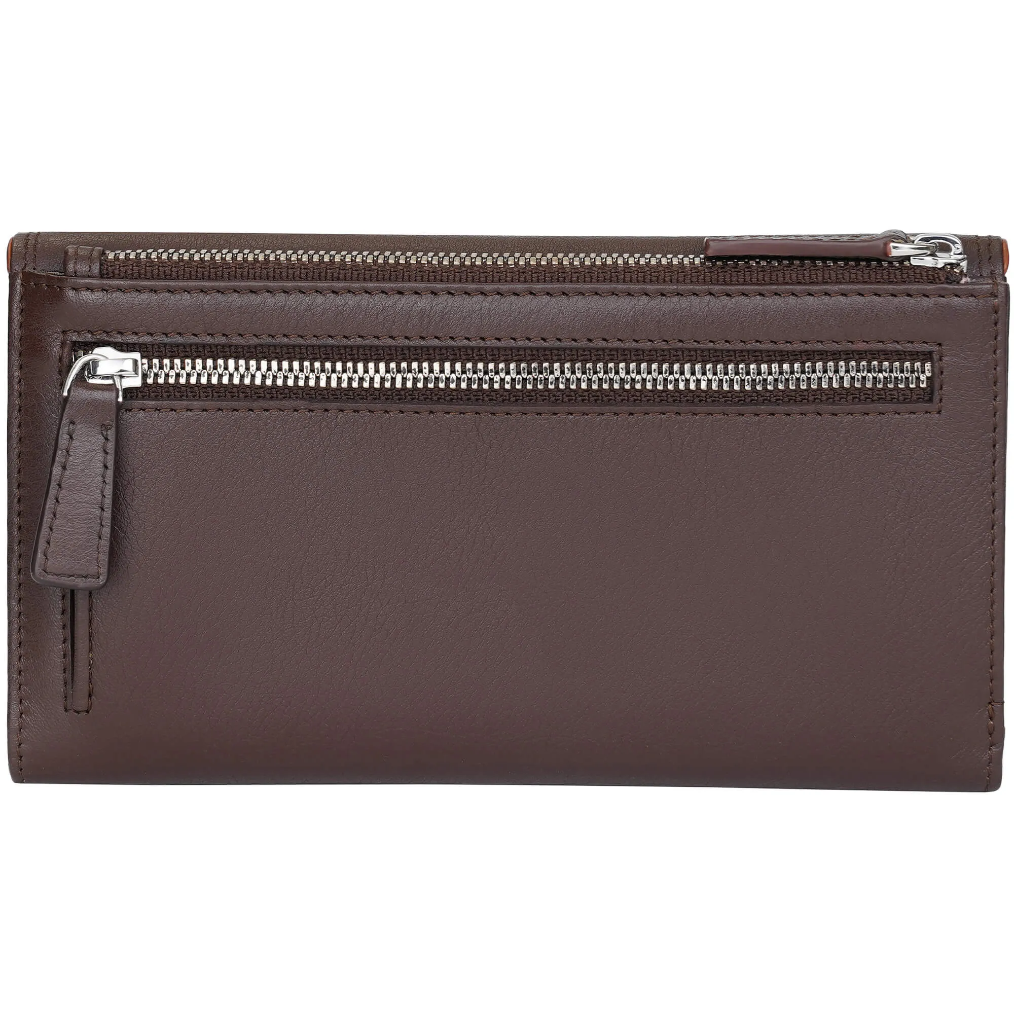 Mancini Sonoma Women’s Medium Clutch Wallet with Enhanced RFID Protection