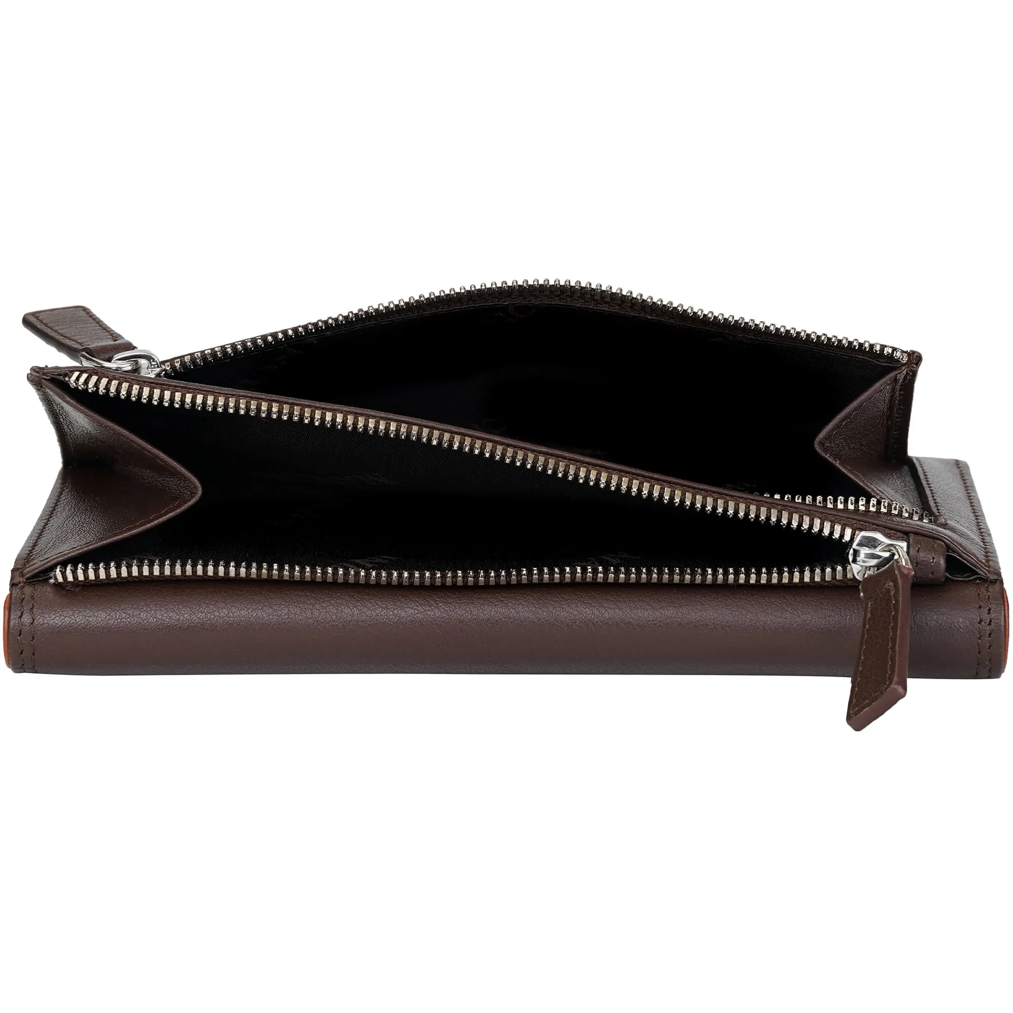 Mancini Sonoma Women’s Medium Clutch Wallet with Enhanced RFID Protection