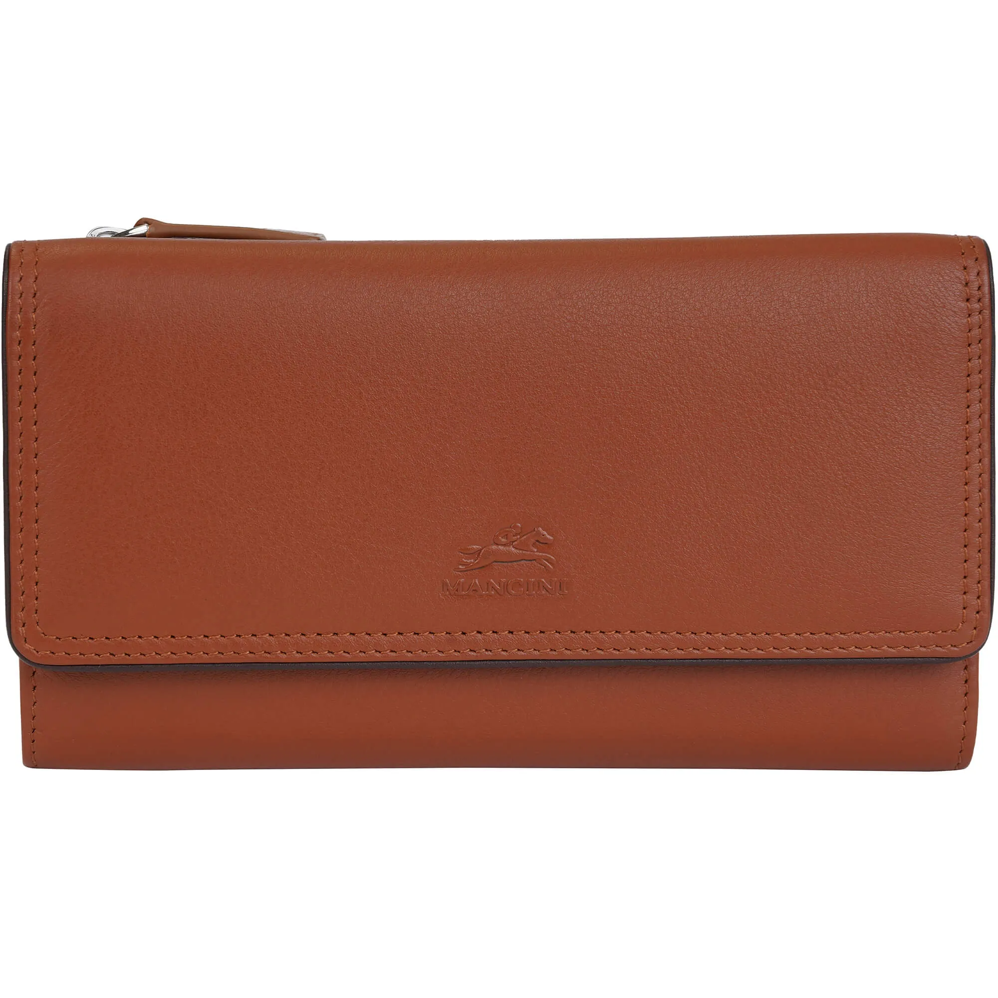 Mancini Sonoma Women’s Medium Clutch Wallet with Enhanced RFID Protection