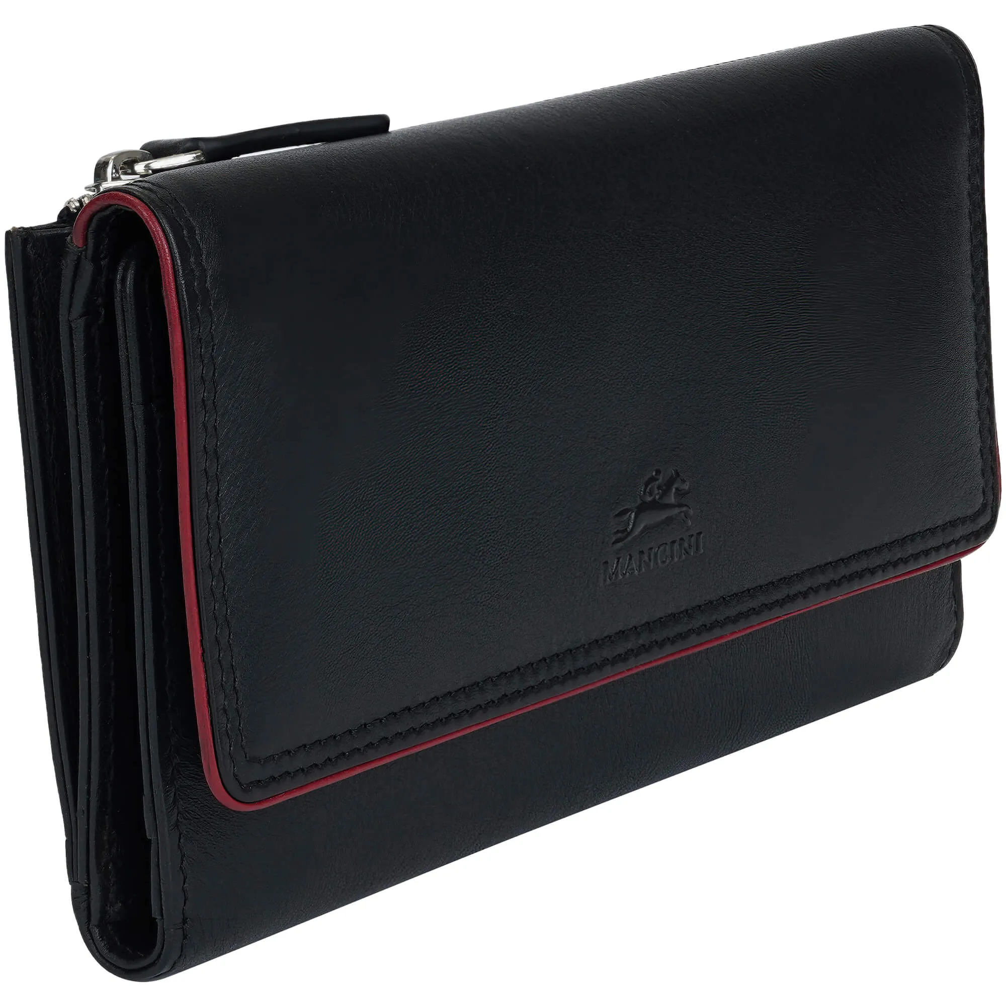 Mancini Sonoma Women’s Medium Clutch Wallet with Enhanced RFID Protection