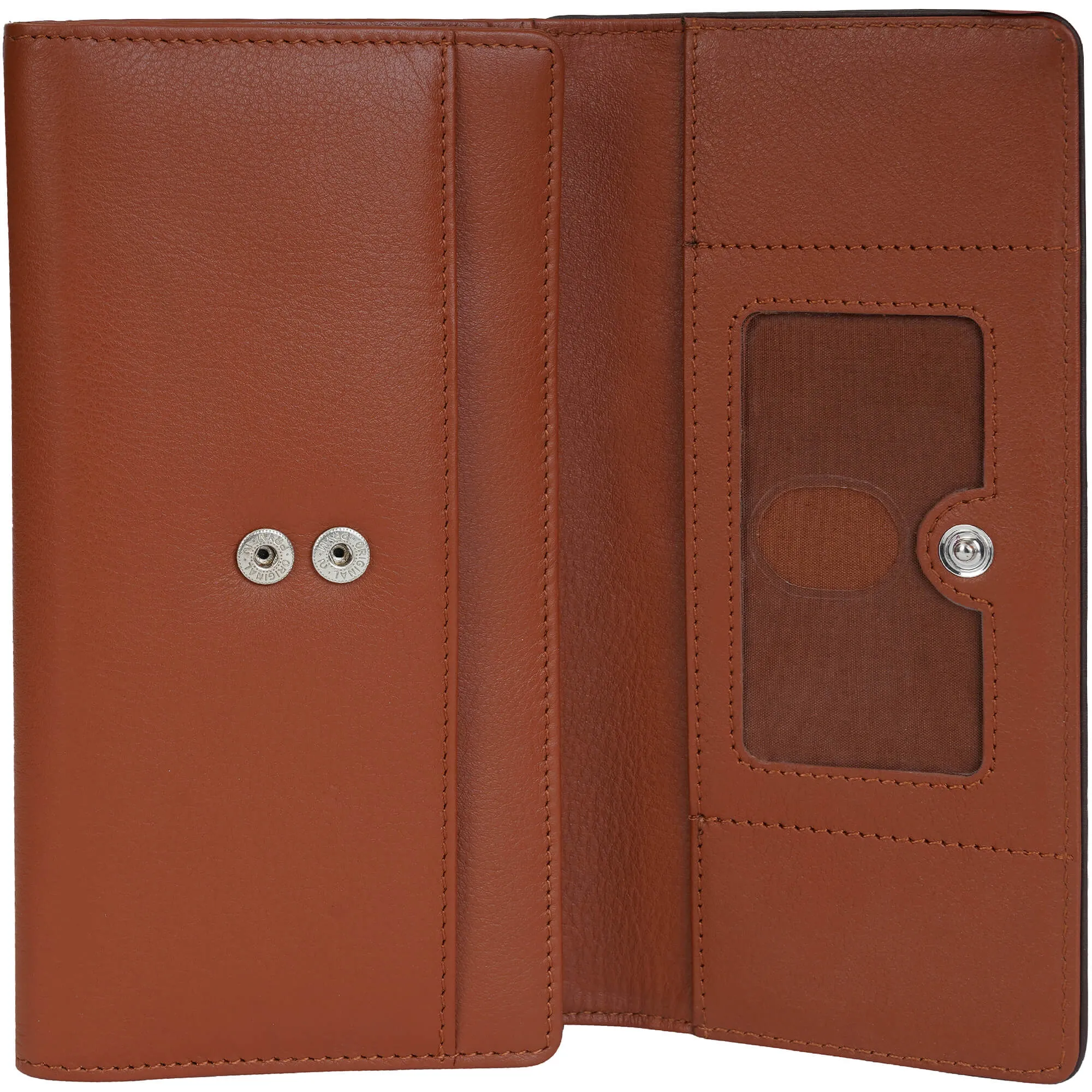 Mancini Sonoma Women’s Medium Clutch Wallet with Enhanced RFID Protection