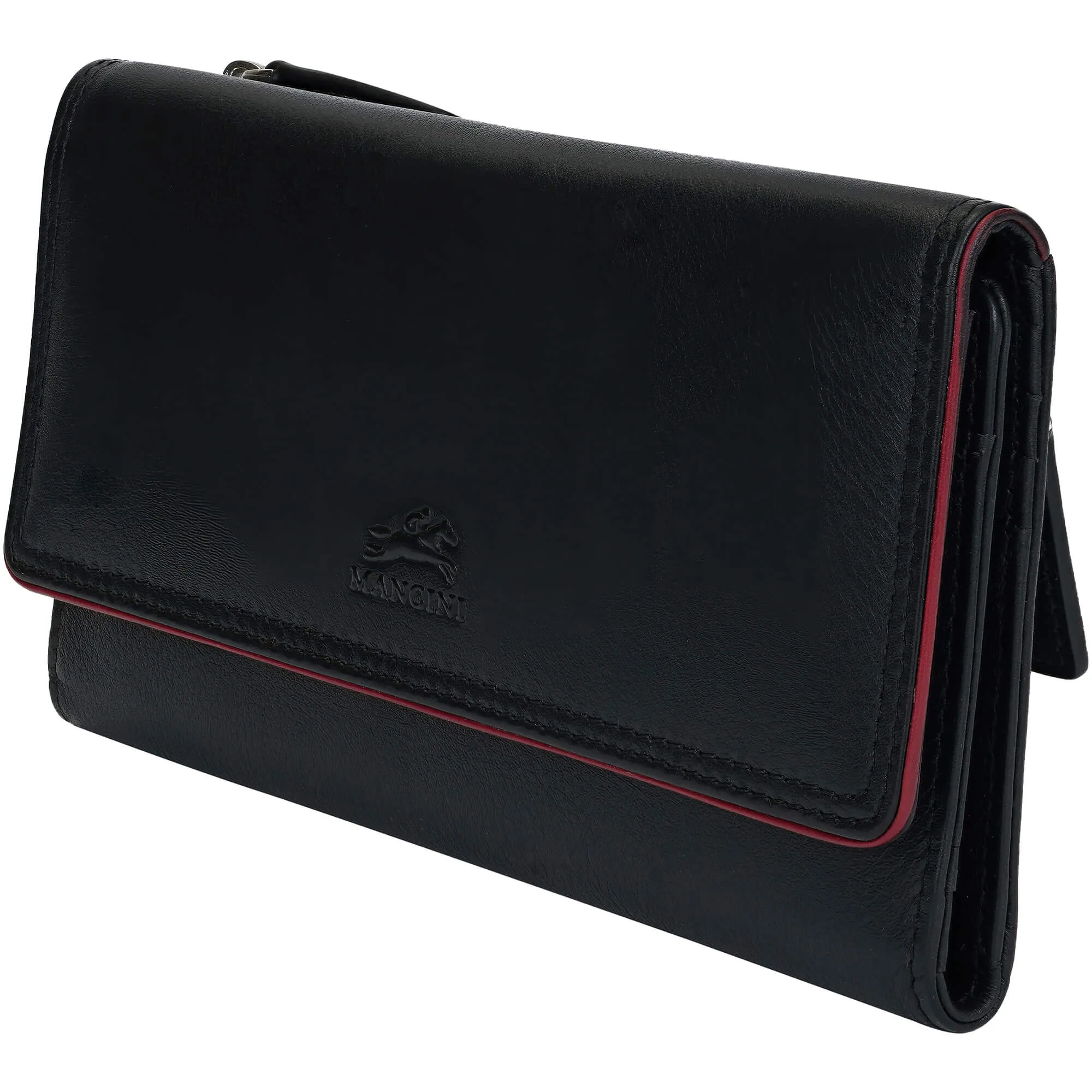 Mancini Sonoma Women’s Medium Clutch Wallet with Enhanced RFID Protection