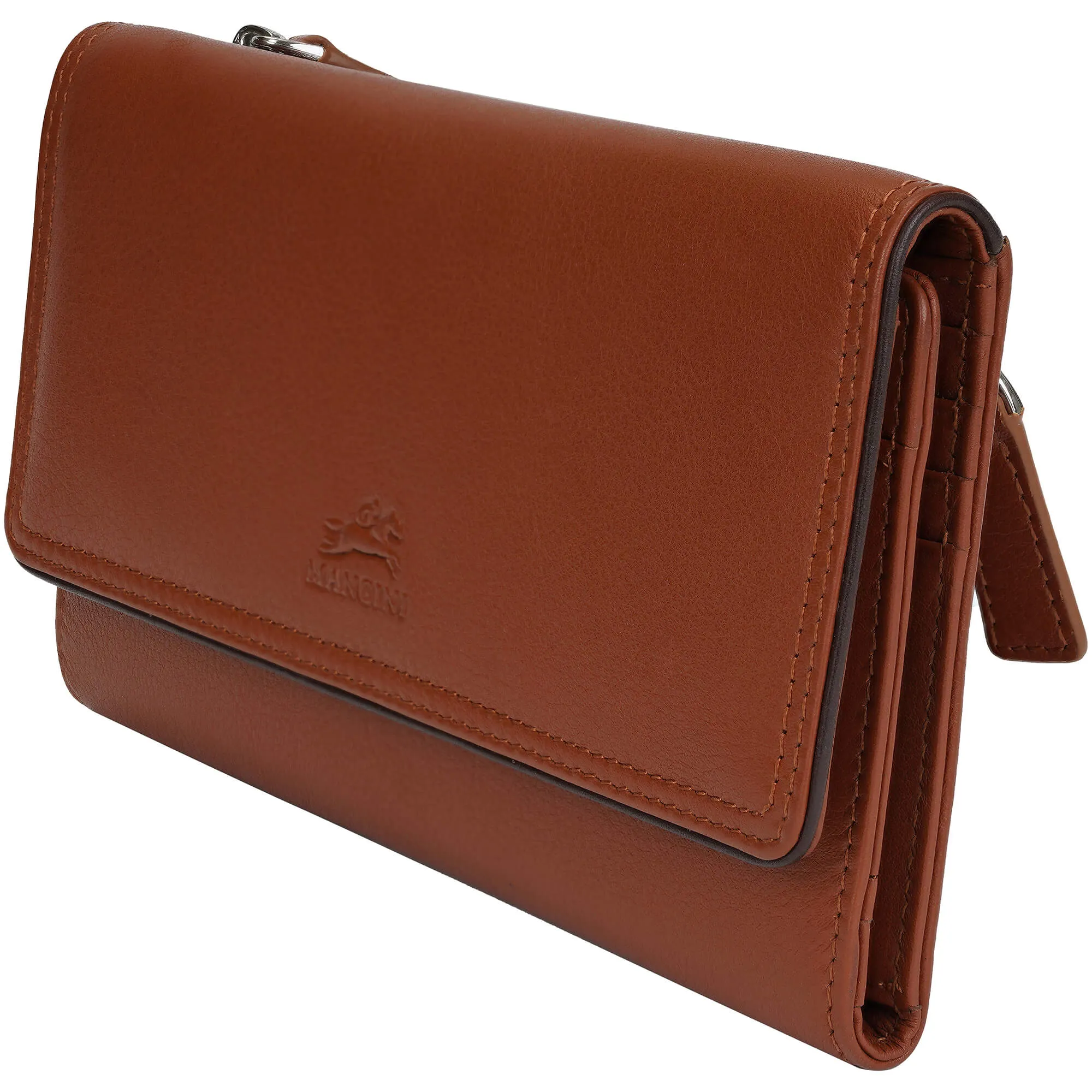 Mancini Sonoma Women’s Medium Clutch Wallet with Enhanced RFID Protection