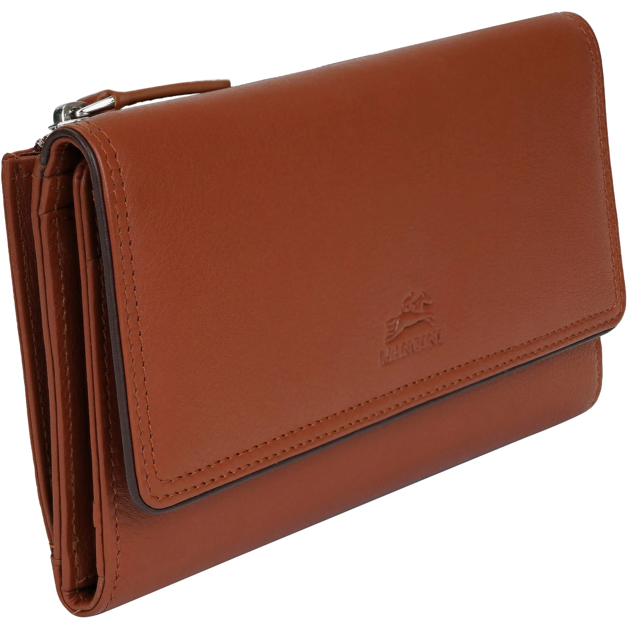 Mancini Sonoma Women’s Medium Clutch Wallet with Enhanced RFID Protection