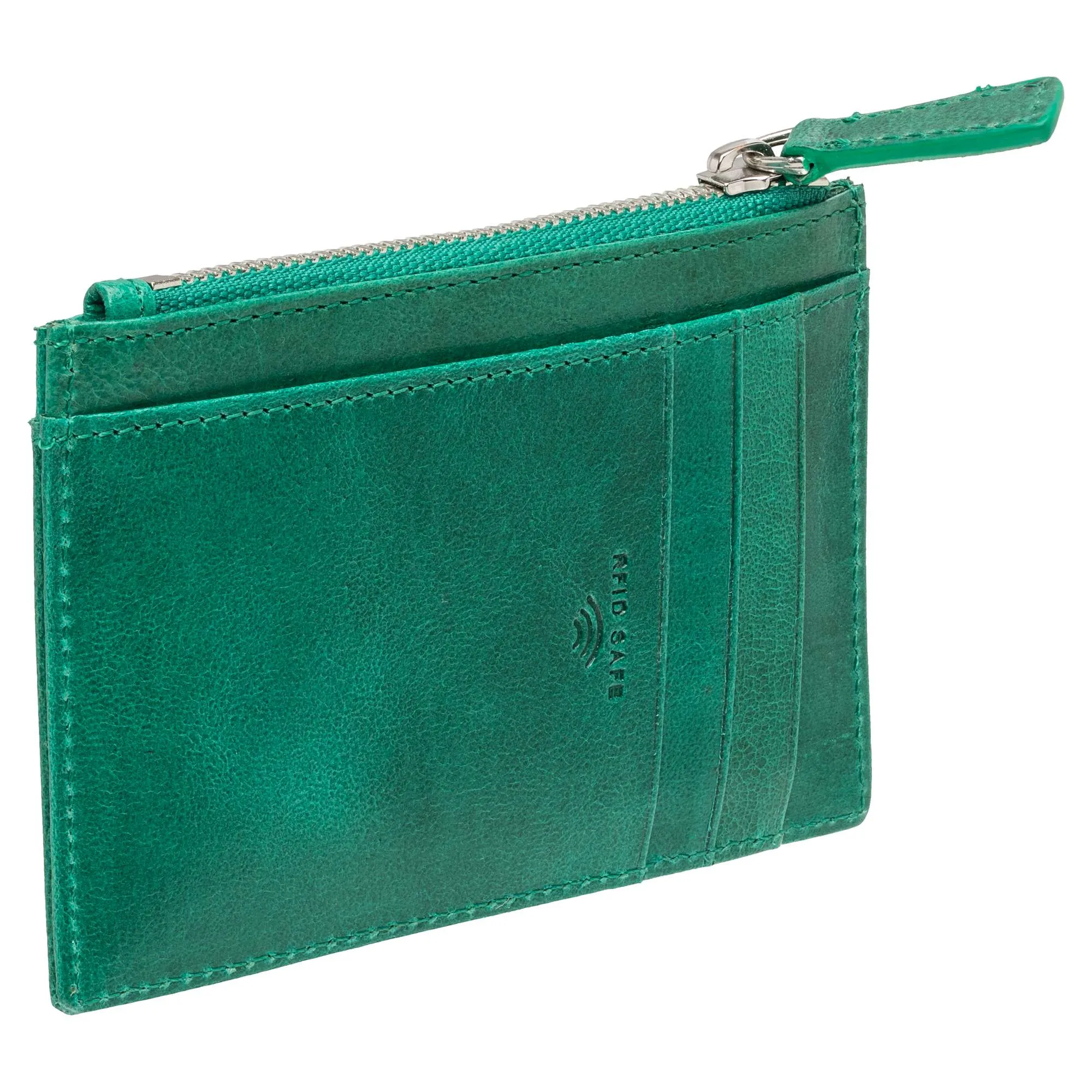 Mancini  South Beach RFID Secure Card Case and Coin Pocket