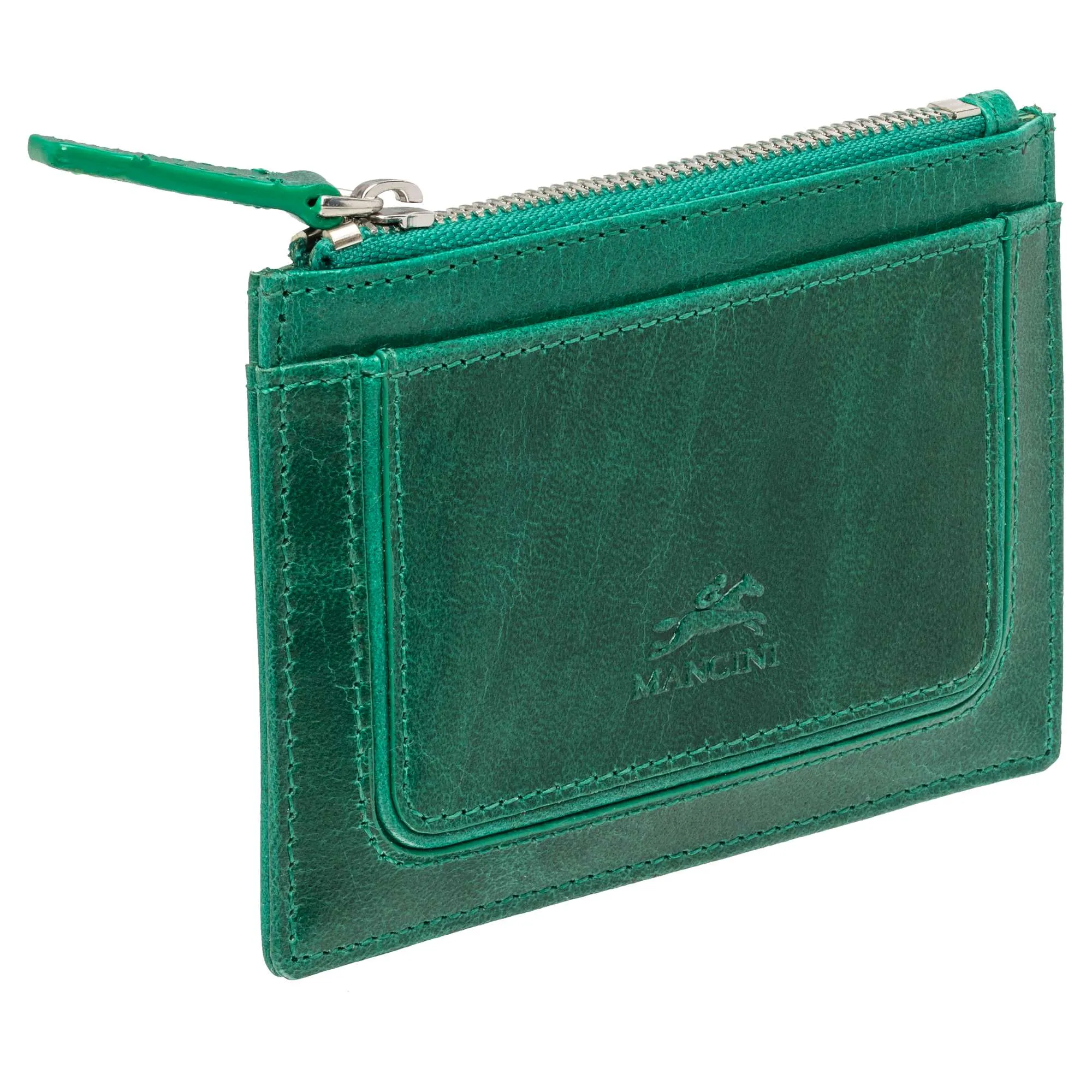 Mancini  South Beach RFID Secure Card Case and Coin Pocket