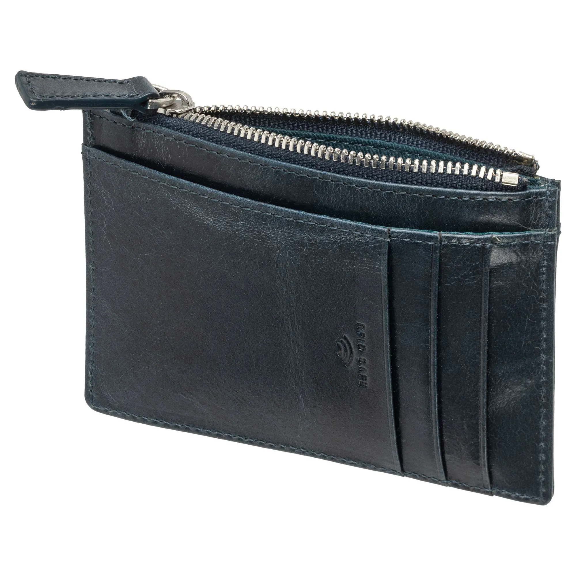 Mancini  South Beach RFID Secure Card Case and Coin Pocket